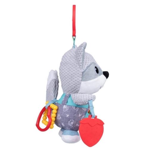 Zawieszka, gryzak Szary Lis Felix Balibazoo B80792